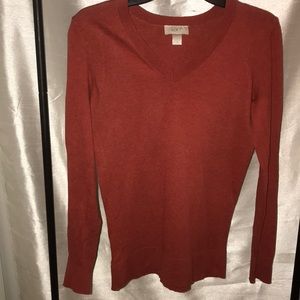 Ann Taylor loft Long sleeve V-neck